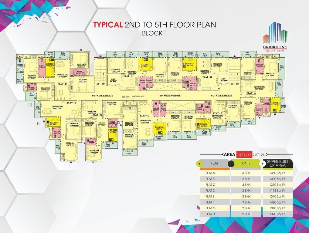 Floor Plan Flat G